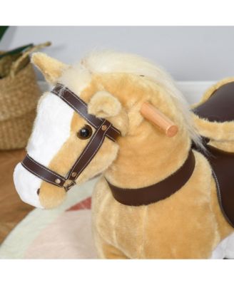 Kids Ride-on Walking Horse with Easy Rolling Wheels,