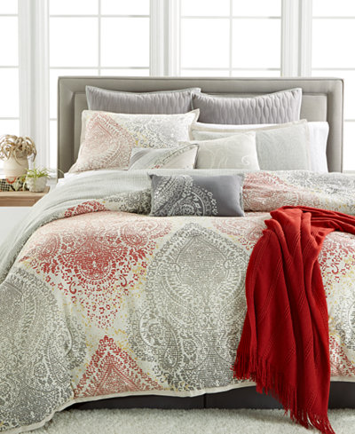Kelly Ripa Home Kensington 10-Pc. Reversible Full Comforter Set, Only at Macy's