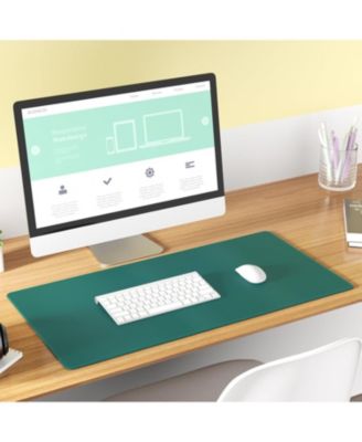 Large Gaming Mouse Pad Extended Mousepad with Micro-Weave Cloth, Non-Slip Base, Water Resist Keyboard Pad for Office Home, 31.5x15.7in