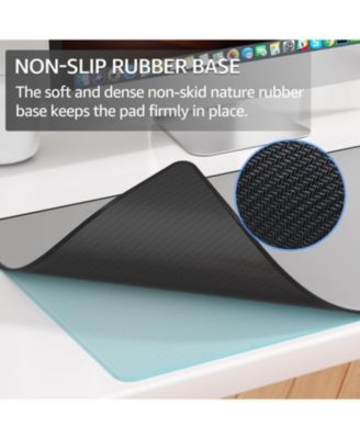 Large Gaming Mouse Pad Extended Mousepad with Micro-Weave Cloth, Non-Slip Base, Water Resist Keyboard Pad for Office Home, 31.5x15.7in