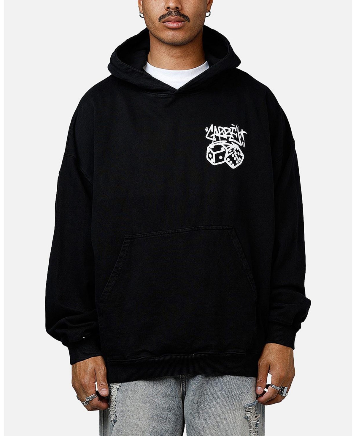 Men's Rolling Worldwide Hoodie - Black