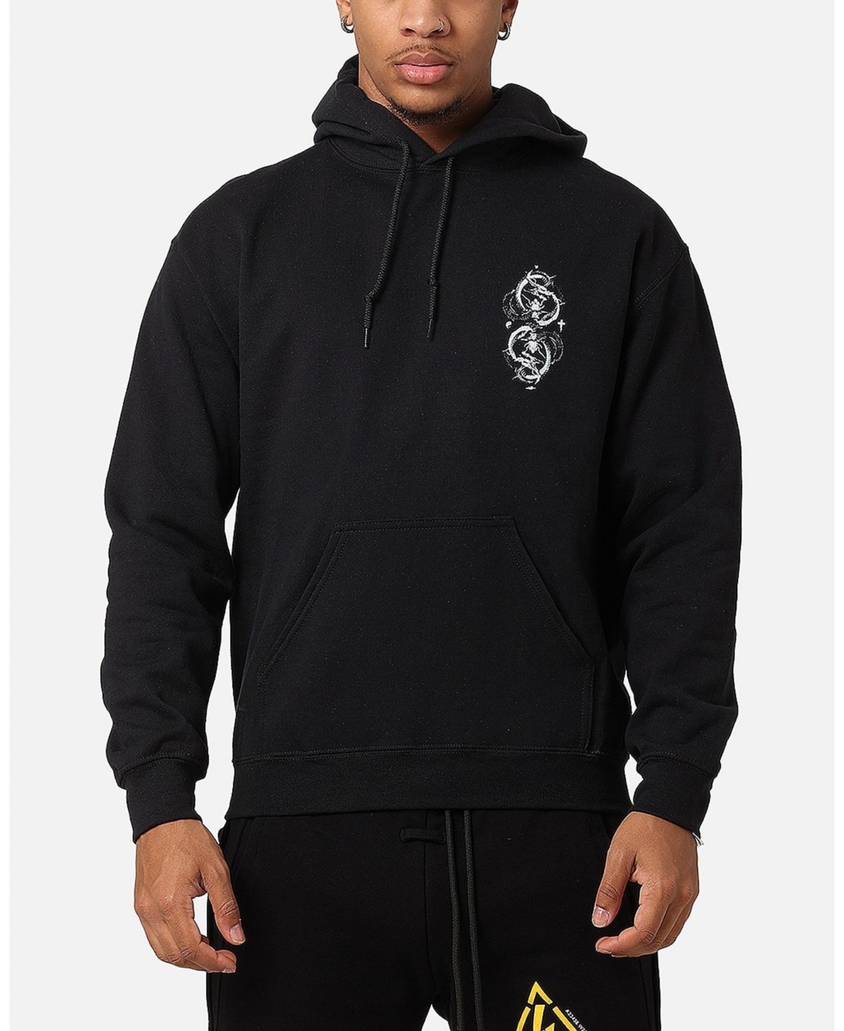The Anti Order, Double Dragon Hoodie - Black/white