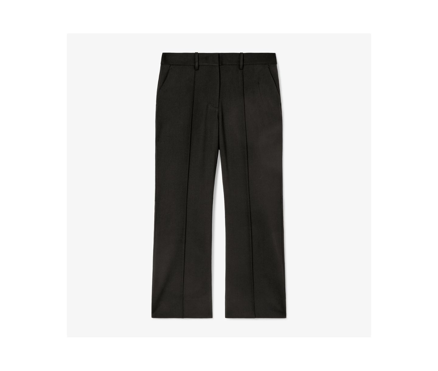Женские брюки M.M.LaFleur Tessa Kick Flare - Washable Wool Twill, цвет: Чёрный — фото 7