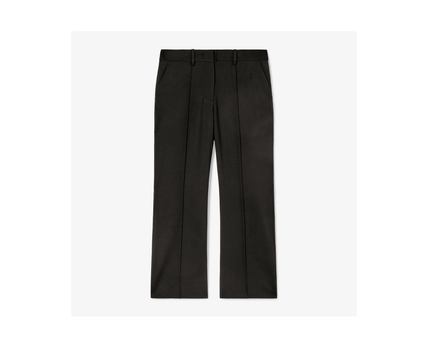 Tessa Kick Flare Trouser - Washable Wool Twill