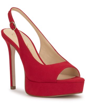 Jessica Simpson - Women's Sibilla Slingback Platform Stiletto Pumps