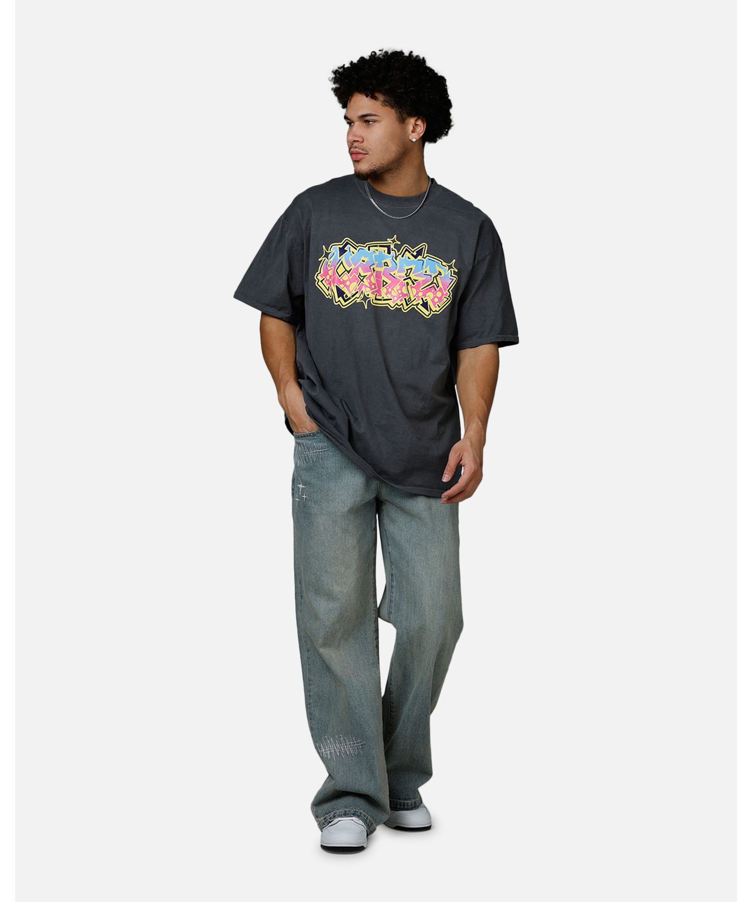 Men's Vandalize Drop T-Shirt - White XL