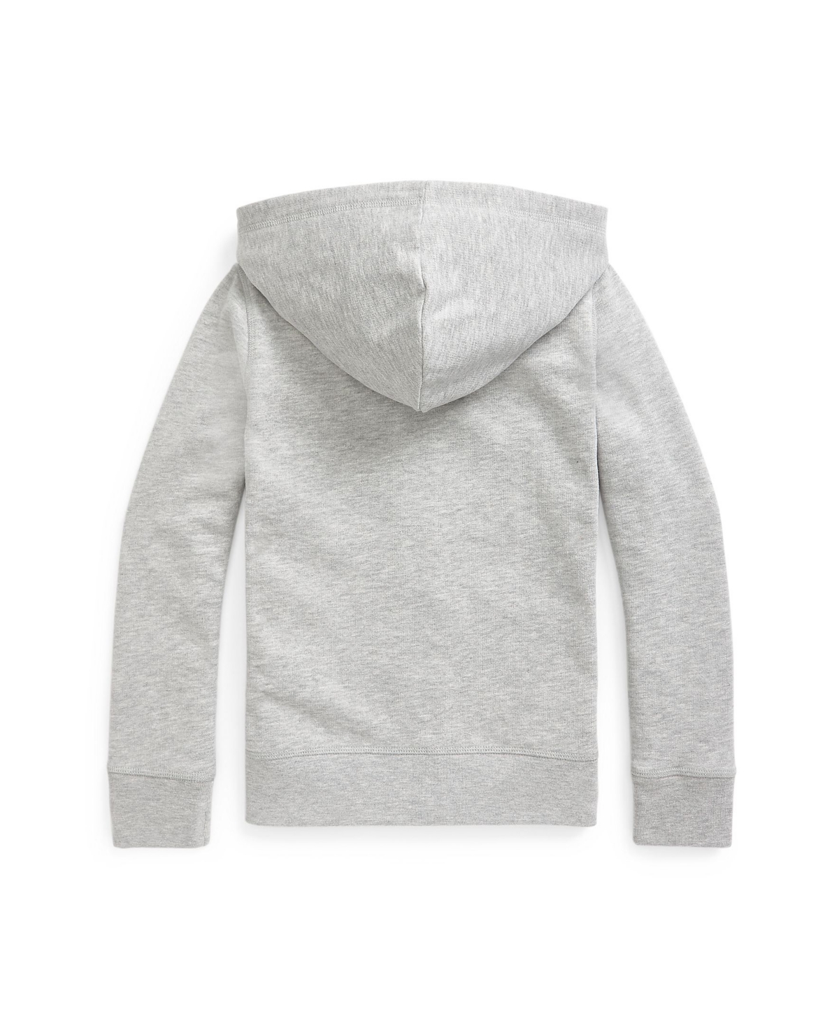 Polo Ralph Lauren Big & Little Girls Fleece Full-zip Hoodie In Gray