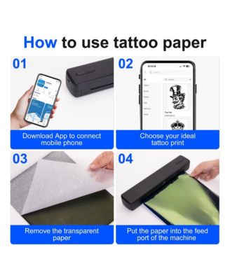 Nelko D810-A Wireless Bluetooth Inkless Portable Thermal 8.5x11" Printer