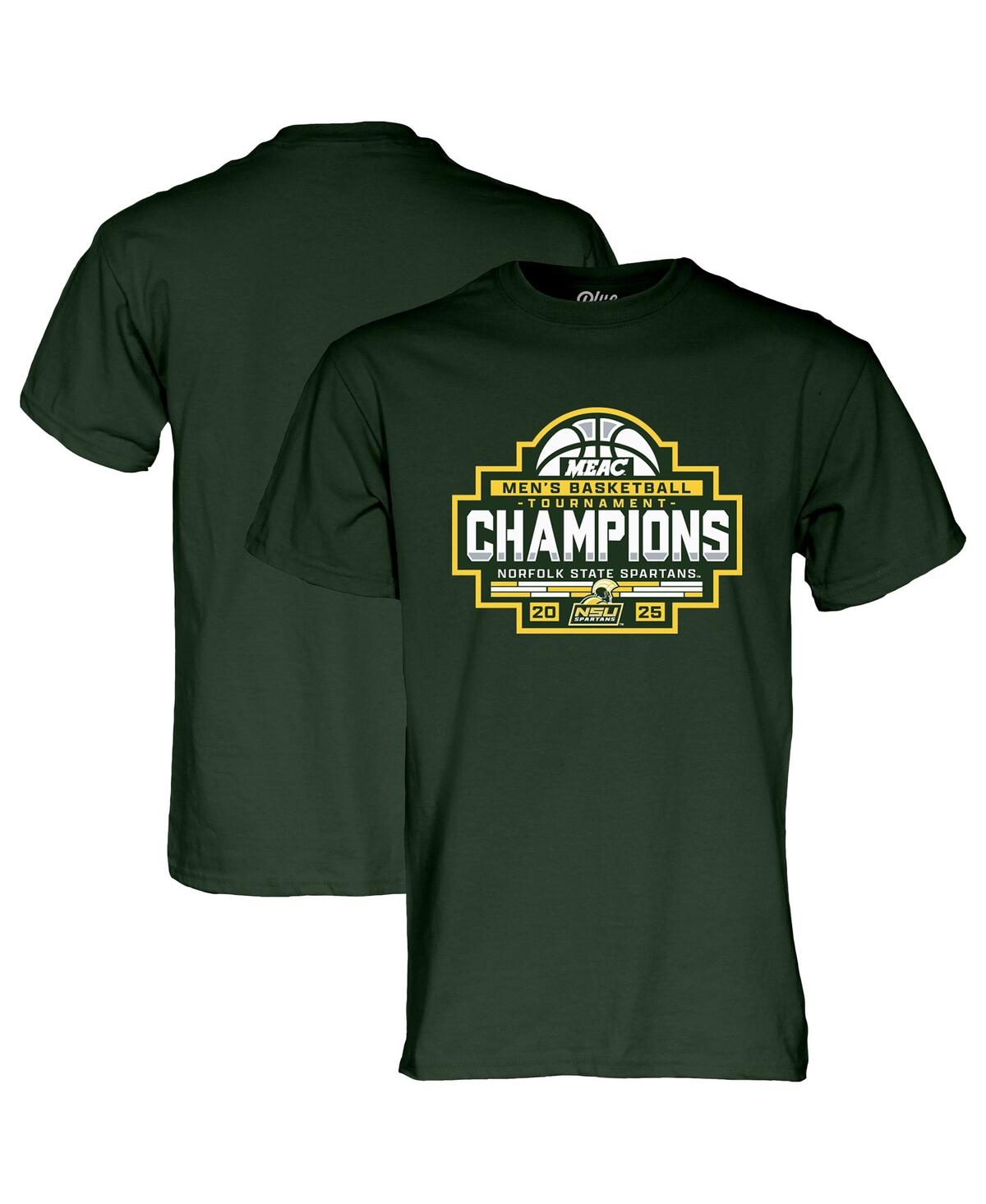 Men's and Women's Green Norfolk State Spartans 2025 Meac Men's Basketball Conference Tournament T-Shirt - Green