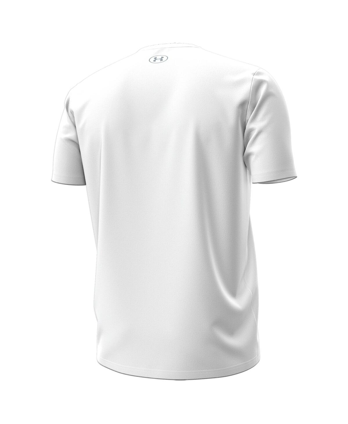 Under Armour Men's White Notre Dame Fighting Irish 2025 Sideline Football Performance T-shirt In White