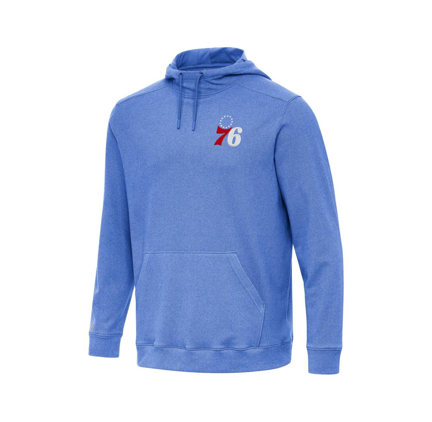 Men's Heather Royal Philadelphia 76ers Cloud Pullover Hoodie