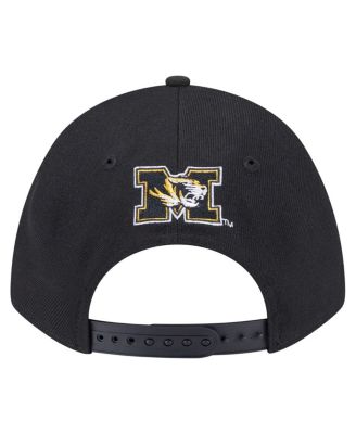 Men's Black Missouri Tigers Team Collective 9FORTY M-Crown Adjustable Hat