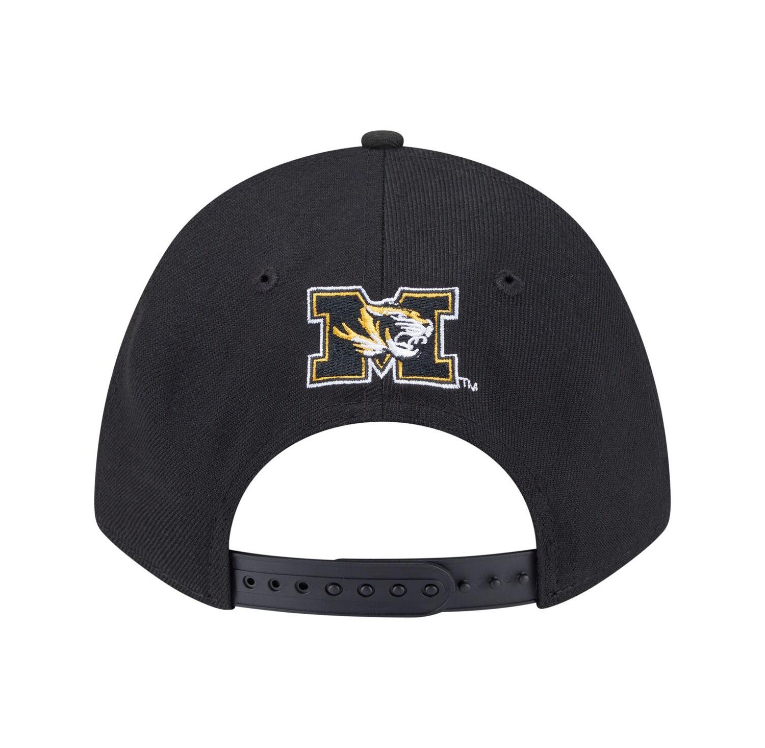 Men's Black Missouri Tigers Team Collective 9FORTY M-Crown Adjustable Hat