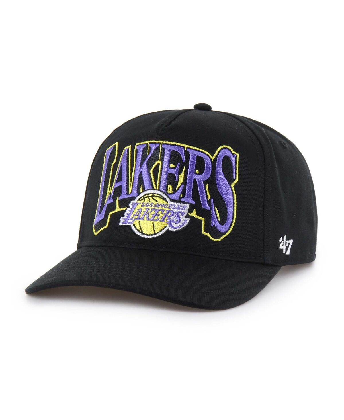 Men's Black Los Angeles Lakers Every Time Past Champs Hitch Adjustable Hat - Black