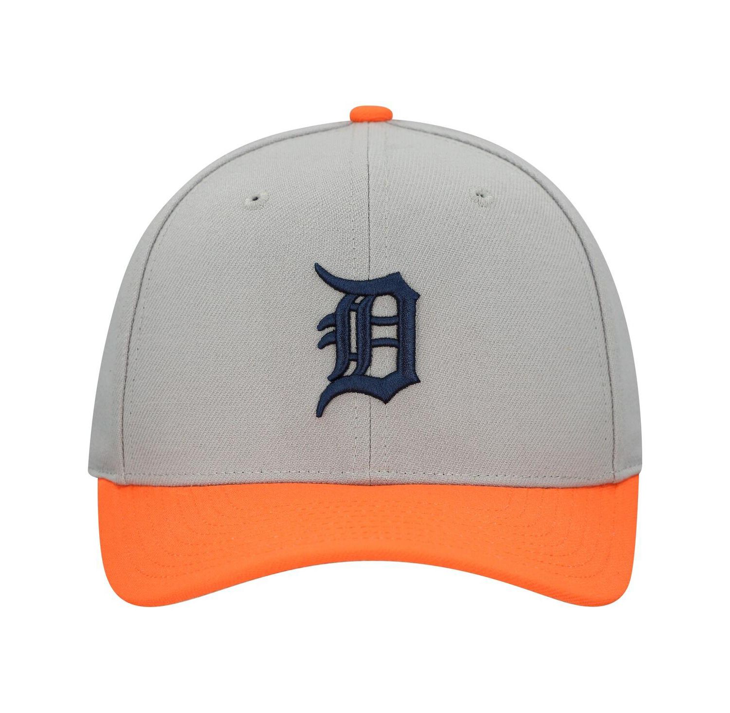 Men's and Women's Gray Detroit Tigers Basic Pro Adjustable Hat