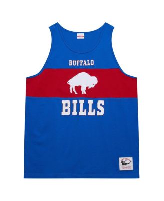 Men's Royal Buffalo Bills Retro Color Block Tank Top