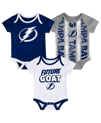 Outerstuff - Newborn 3-Pack Tampa Bay Lightning Loyal Buddies Bodysuit Set