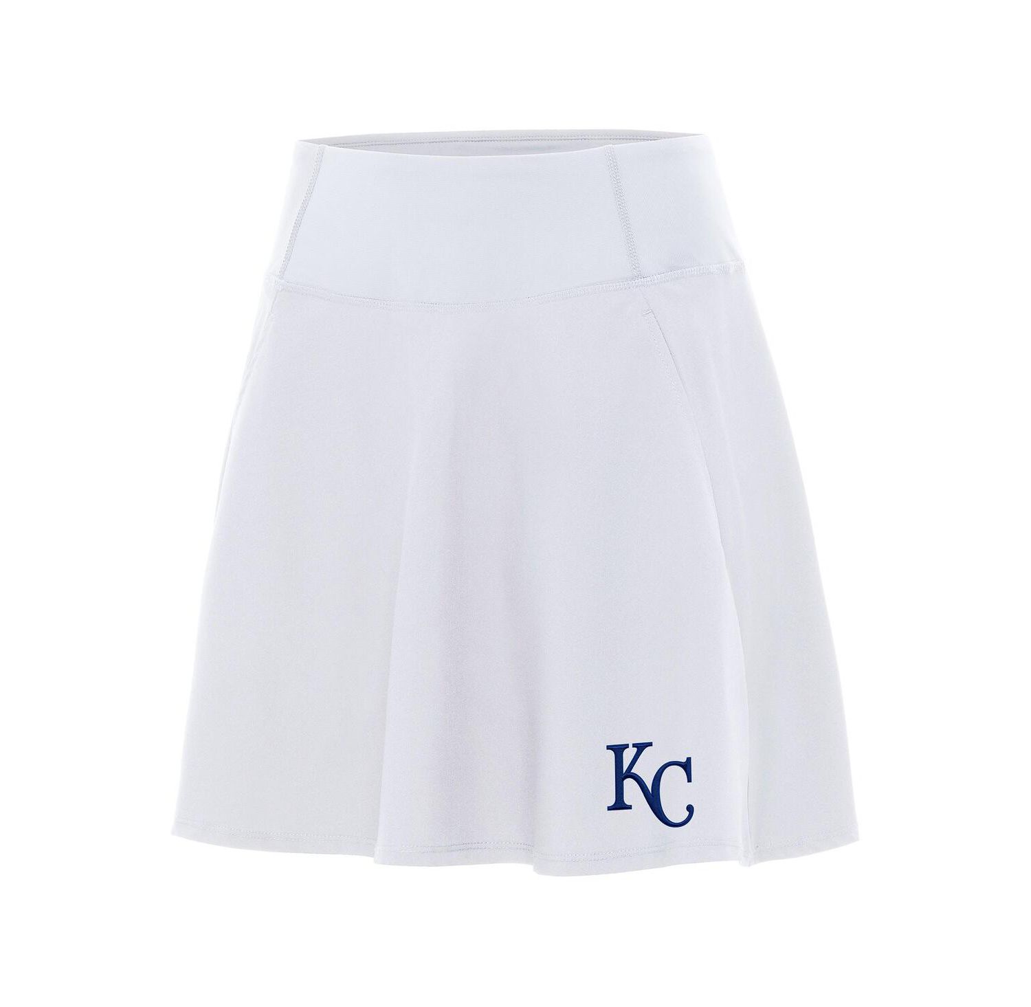 Women's White Kansas City Royals Chip Skort