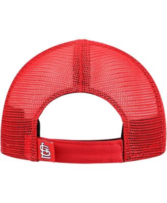 Toddler White/Red St. Louis Cardinals Painted A-Frame 9FORTY Trucker Adjustable Hat