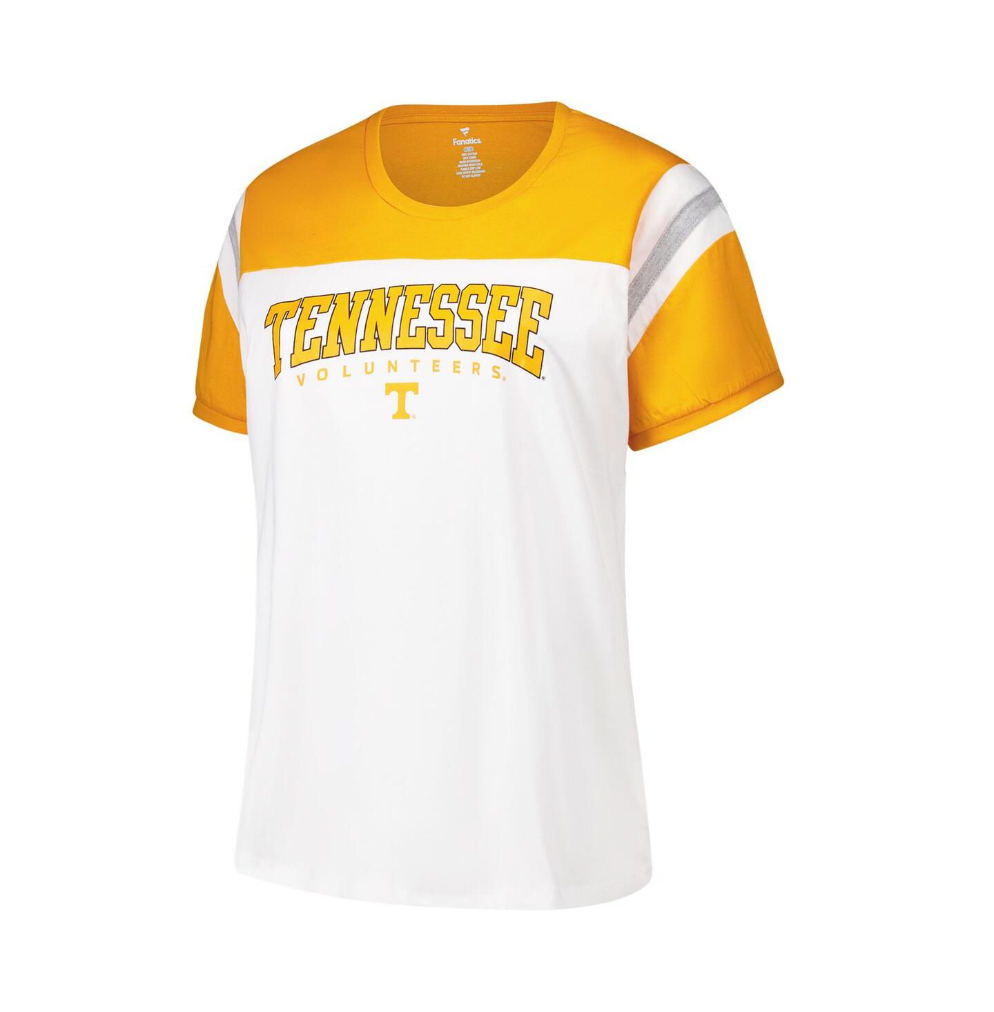 Женская футболка Fanatics White Tennessee Volunteers Plus Size Winning Gear — фото 3