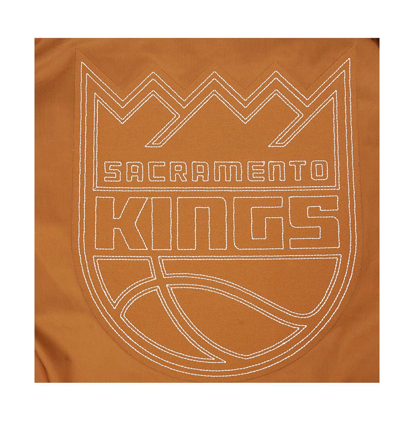 Мужская куртка Pro Standard Brown Sacramento Kings Paint The City Full-Zip — фото 2