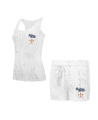 Concepts Sport - Women's 2-Pieace Houston Astros Quartz Tank Top and Shorts Set