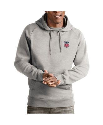 Men's Gray USMNT Victory Pullover Hoodie