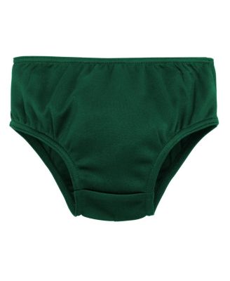 Girls Preschool Green Miami Hurricanes Two-Piece Cheer Captain Jumper Dress Bloomers Set