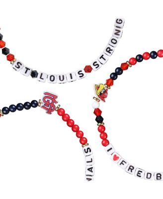St. Louis Cardinals 3-Pack Friendship Bracelet Set