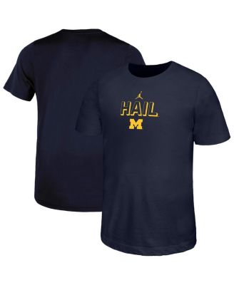 Jordan - Big Boys and Girls Navy Michigan Wolverines Legend Performance T-Shirt