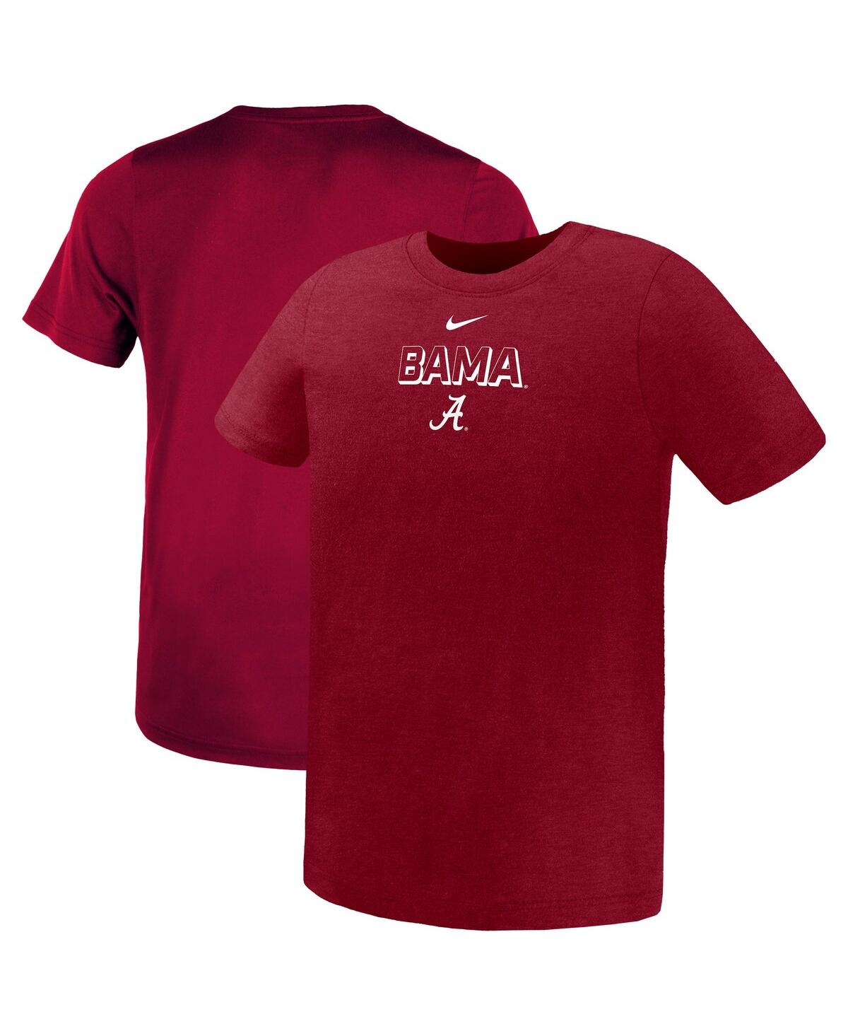 Nike Kids' Preschool Crimson Alabama Crimson Tide Legend Performance T-shirt In Red