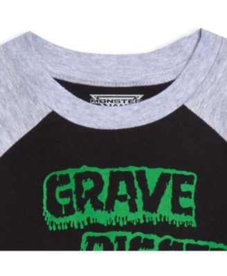 Toddler Boys 2 Pack Long Sleeve Graphic T-Shirts Multicolored Toddler|Child