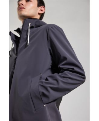 Stockholm Lightweight Zip Matte Raincoat