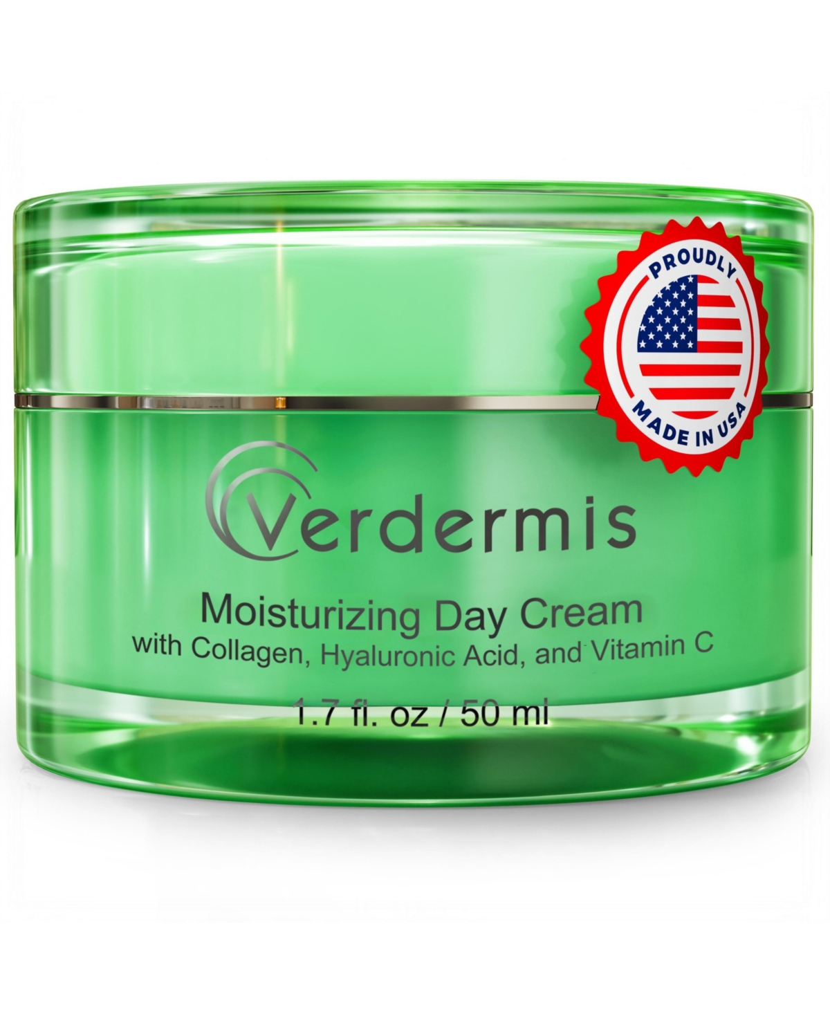 Moisturizing Day Cream with Collagen, Hyaluronic Acid, and Vitamin C