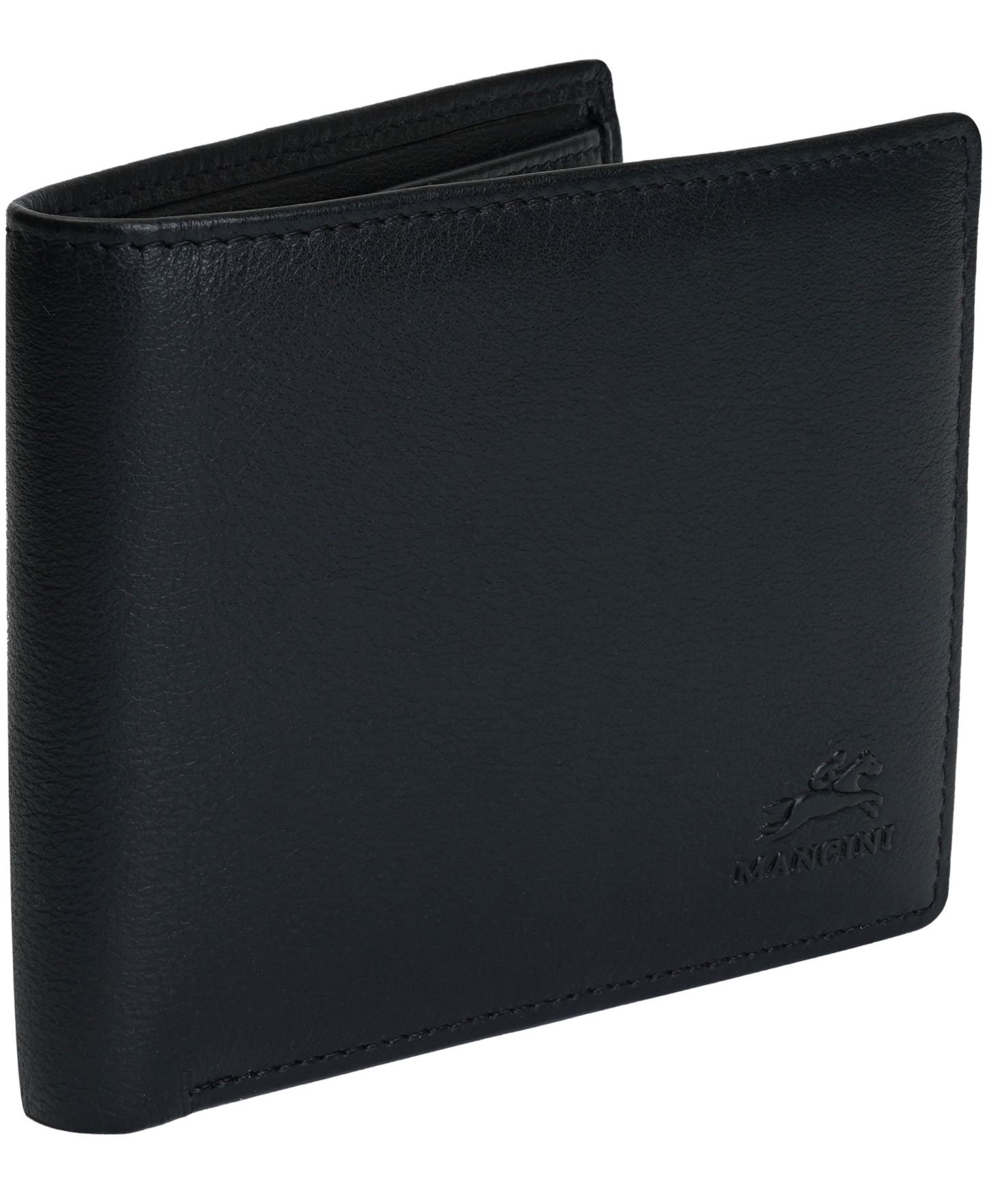 Мужской кошелёк Mancini Sonoma RFID Secure Left Wing Wallet, цвет: Чёрный — фото 5