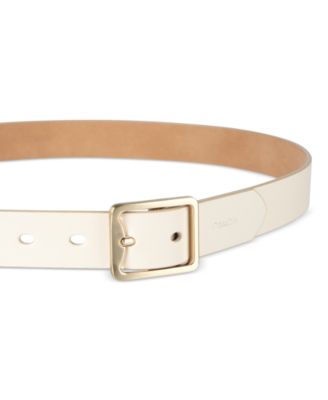 Forged Center-Bar-Buckle Dress Belt