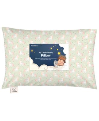 Toddler Pillow with Pillowcase, Small Pillow for Sleeping