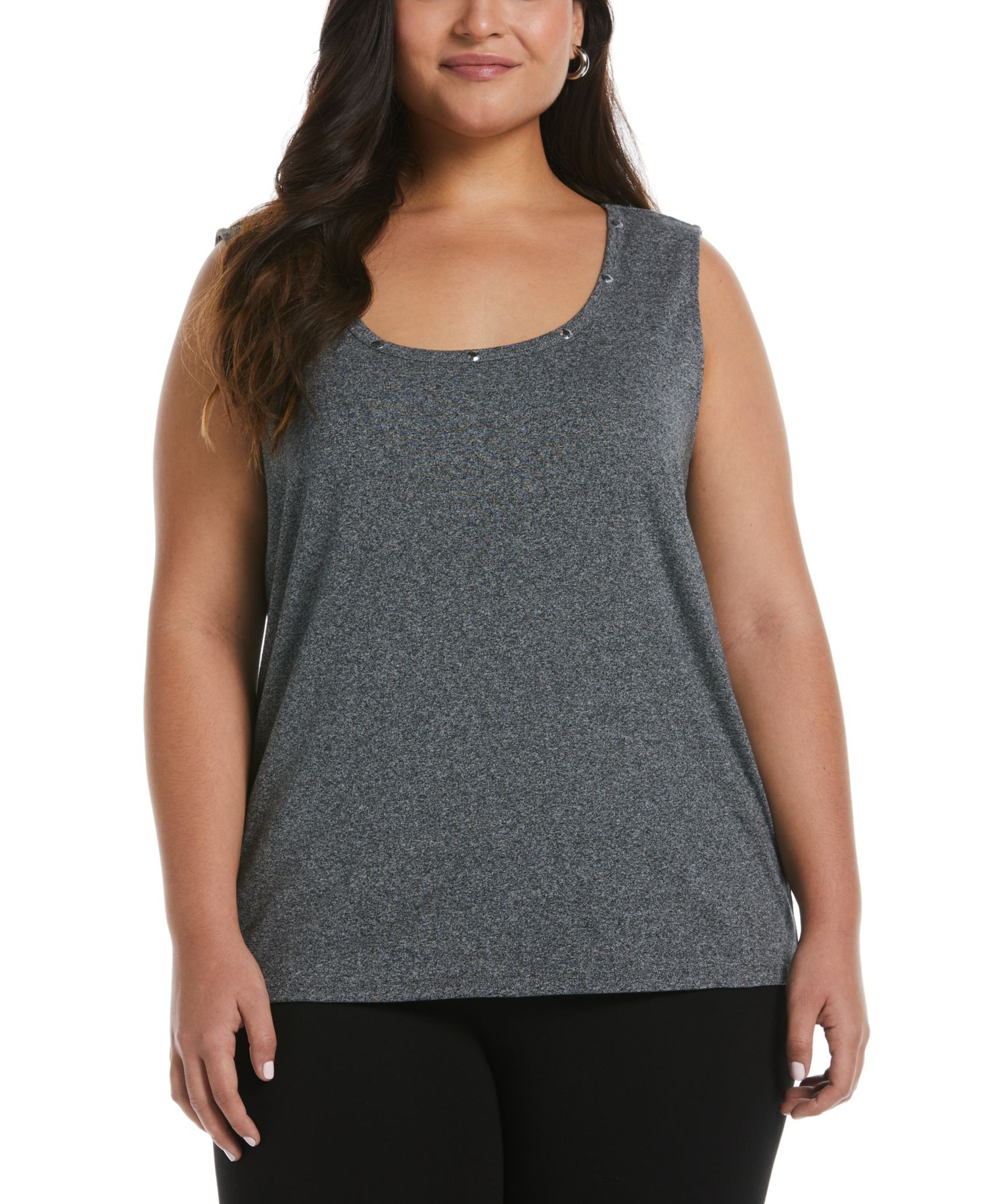 Plus Size Crew Neck Tank Top