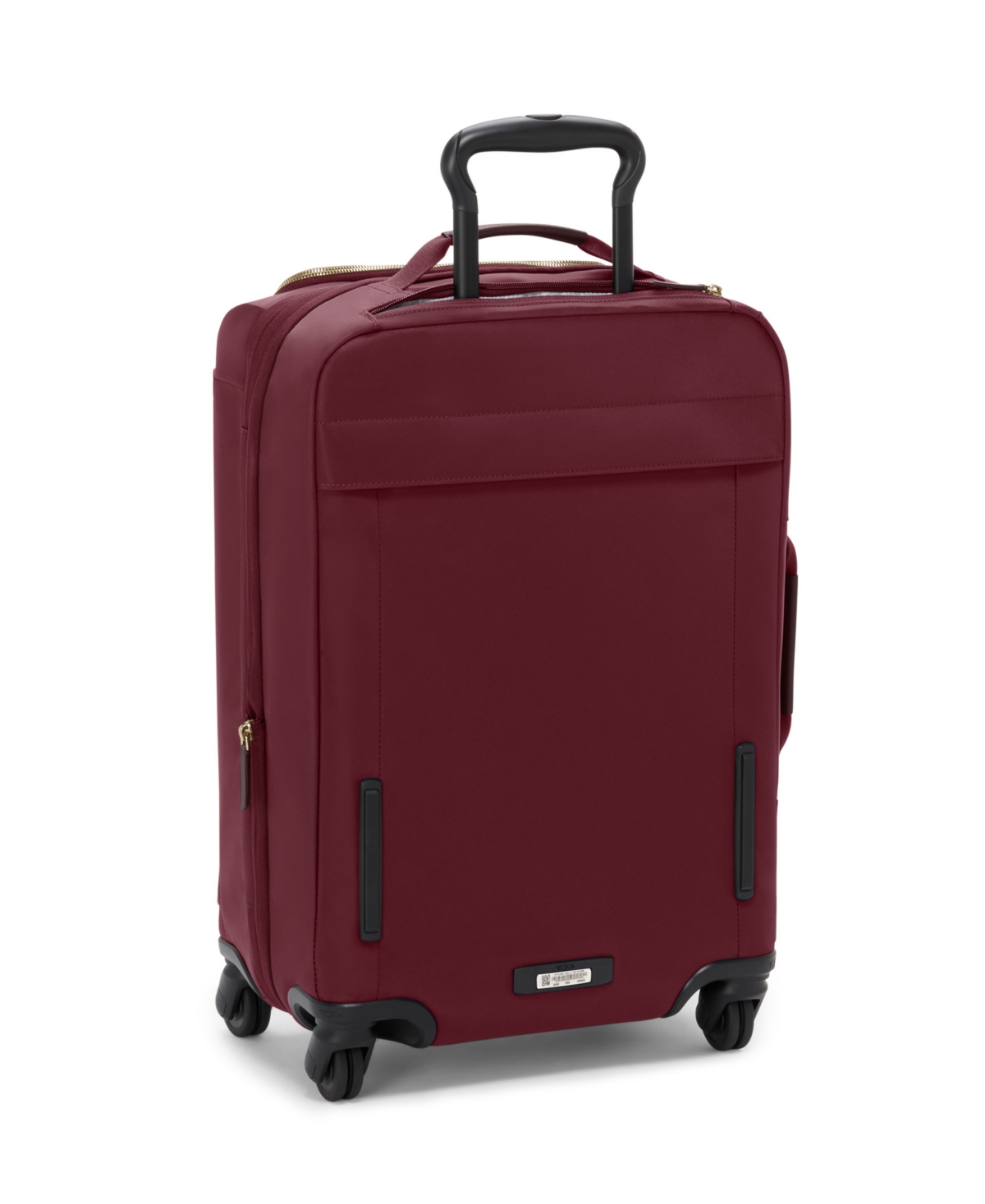Tumi Voyageur 21.8" Leger International Expandable Carry-on Spinner In Burgundy
