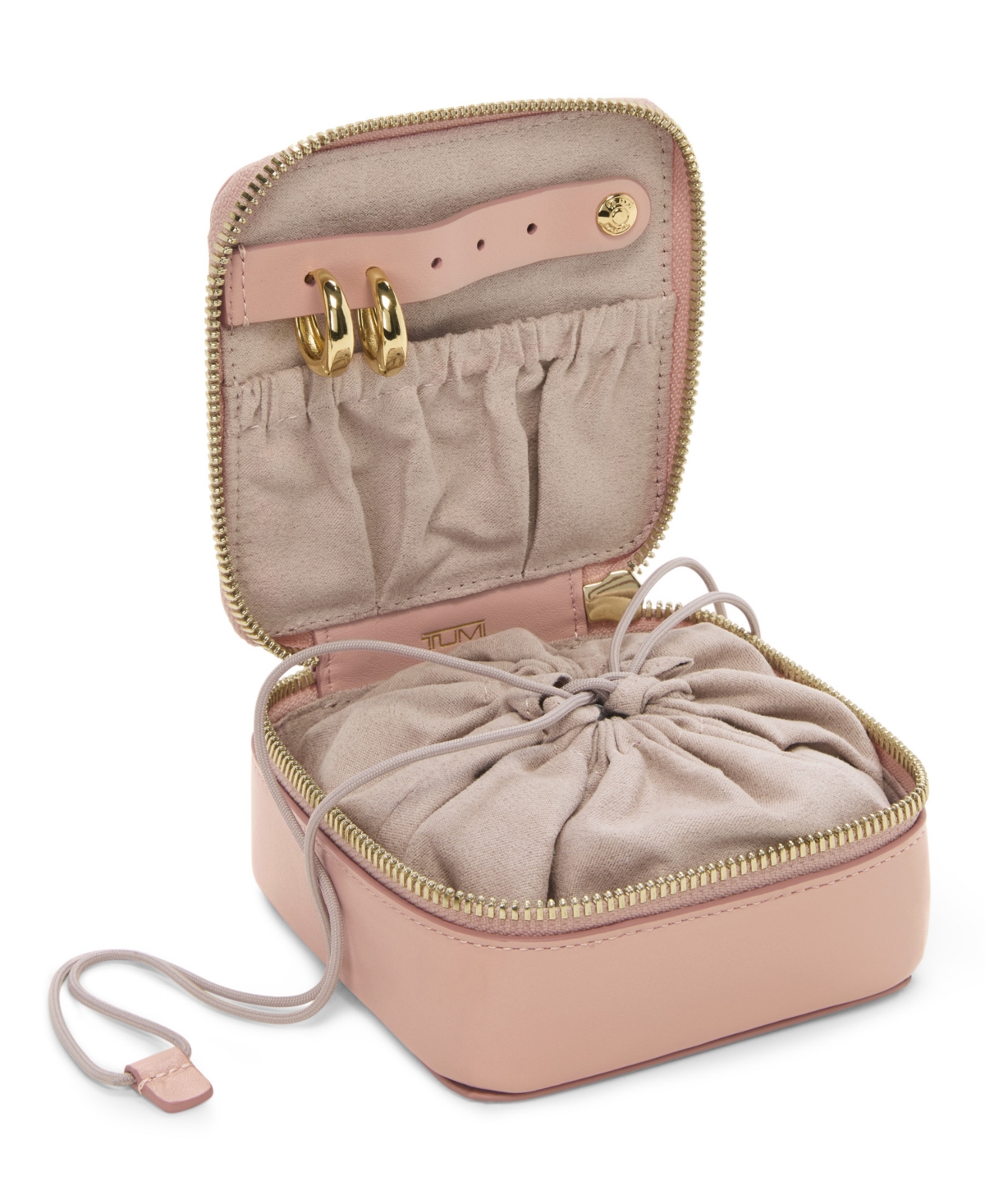 Tumi Belden Slg 4" Jewelry Case In Pink