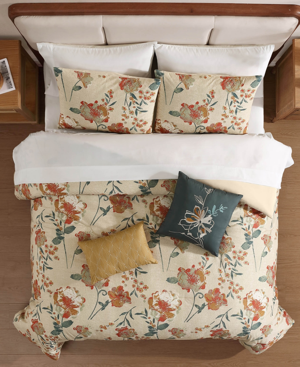 Hallmart Collectibles Drem Corduroy 9-Pc. Comforter Set