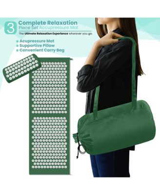 51 Inch Acupressure Mat, Pillow & Carry Bag