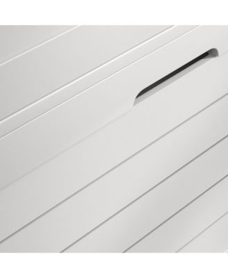 Modern Shoe Cabinet with 3 Flip Drawers for 6 Pairs,