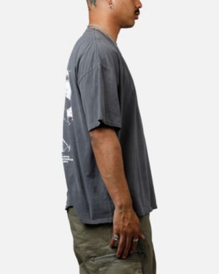 Men's Truth In Chaos Heavyweight T-shirt, Grey - Medium