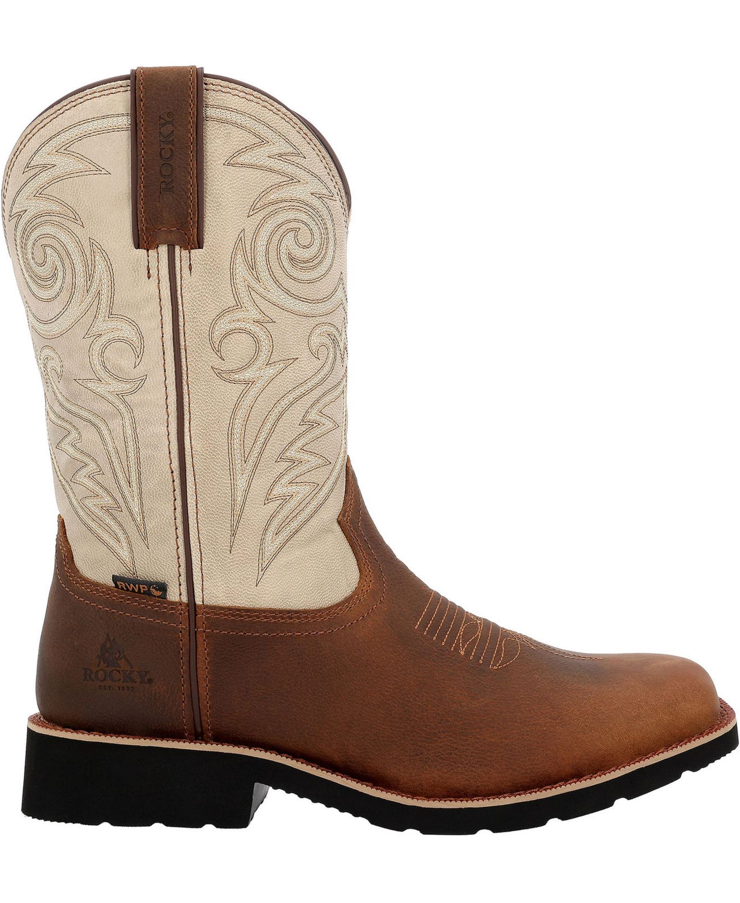 Мужские ботинки ROCKY MonoCrepe 12" Waterproof Western — фото 1