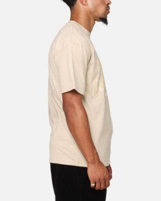 Men's Institute T-Shirt, Beige/Khaki - Medium