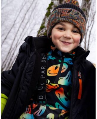 Little Boys Two-Piece Thermal Underwear Set Smiley Face Toddler|Child