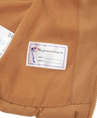 Toddler Boys Fleece Lined Cloud Hooded Jacket