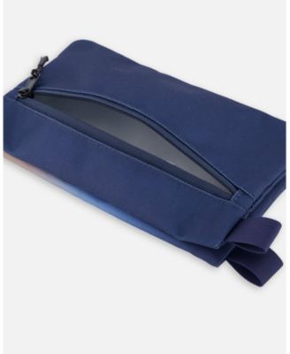 Boy Double Pencil Case Blue and Beige Gradient - Toddler|Child