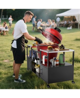 Grill Table for Big Green Egg & Kamado Joe Jr